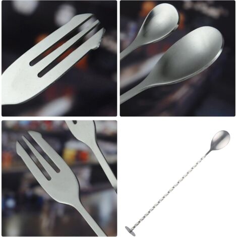 1PC Cucchiaio in ceramica con manico in acciaio inox, cucchiaini da caffè e gelato