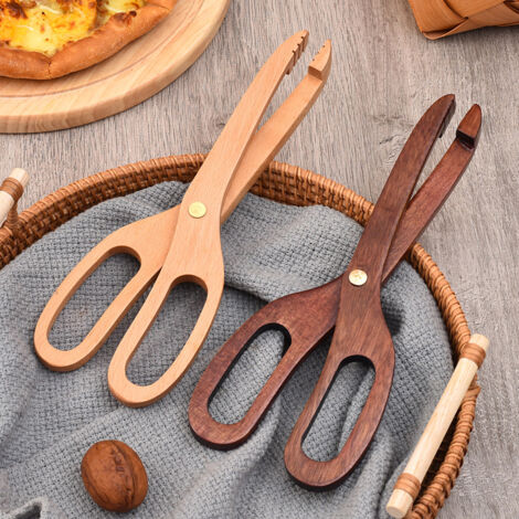 Pinze per Pane Vintage, Pinze da Cucina in Lega di Zinco con Testa Quadrata Antiscivolo 23 cm per Servire Insalate, Buffet e Feste