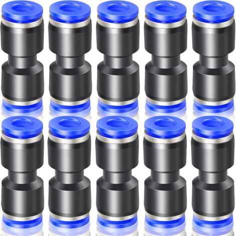 TAILONZ PNEUMATIC Tubo A Spirale In PU 8mm X 10m – Leggero, Flessibile E Con Attacchi Rapidi Inclusi Per Utensili Pneumatici