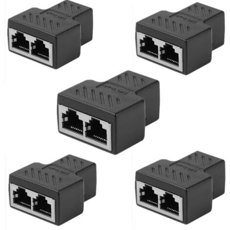 SDOPPIATORE LAN SPLITTER CAVO RETE RJ45 DUPLICATORE REPLICATOR ETHERNET