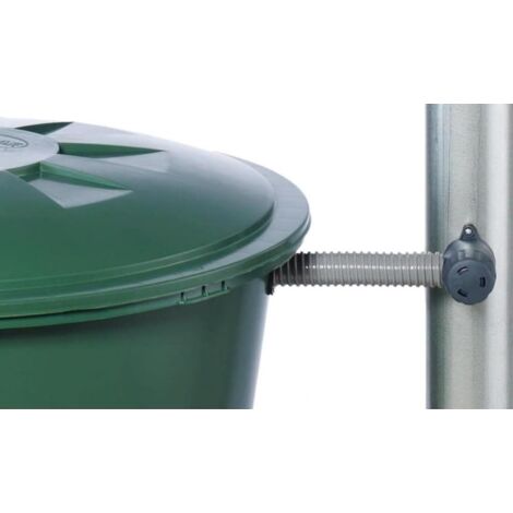 Raccoglitore Per Acqua Piovana Con Fino A 80 M² – Adatto Per Pluviali Da 70-100 Mm – Kit Completo