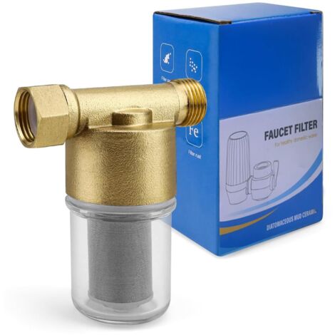 PearlCo Caraffa Filtrante In Vetro Bianco Da 2L Con 12 Cartucce Universal Classic - Riduce Calcare E Cloro