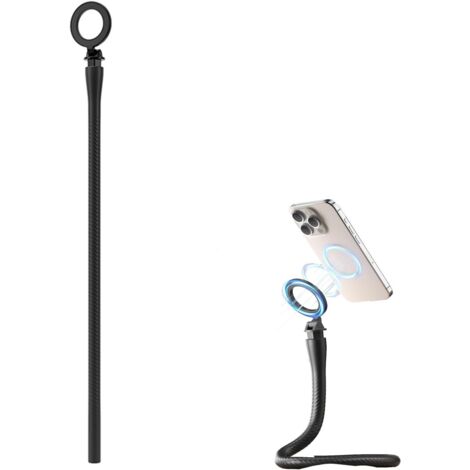 Supporto magnetico per telefono per auto TOPK, supporto a 3 punti con braccio esteso 360