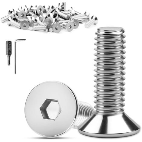 8 Bulloni Per Piastra Anteriore Auto Kewucn – Acciaio Inox 304, Testa Esagonale 12mm, Compatibili Toyota (4Runner, Tacoma, FJ, Tundra, Land Cruiser) - 2