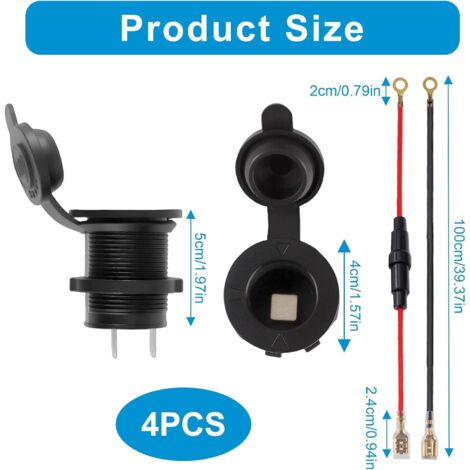 Presa per accendisigari NORAUTO 12/24V 15A femmina