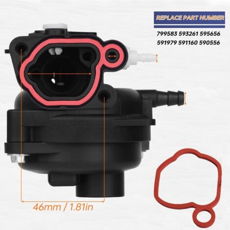 Kit de carburador 799583 para motores Briggs & Stratton 08P502 8P502 ...