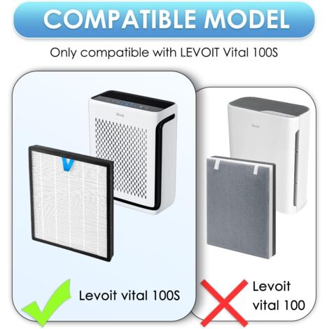 3 Piezas Filtros De Repuesto Vital 100S Compatibles Con El Purificador De Aire LEVOIT Vital 100s Filtro Hepa Vital100s H13 Filtros De Carbon Activado 3 En 1 Reemplaza Vital 100s Rf 92122544 3 Piezas Filtros De Repuesto Vital 100S Compatibles Con El Purificador De Aire LEVOIT Vital 100s Filtro Hepa Vital100s H13 Filtros De Carbon Activado 3 En 1 Reemplaza Vital 100s Rf 92122544