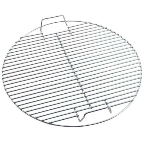 Runder Edelstahl-Grill – tragbar für den Heimgebrauch (44,5 cm) (1/4)