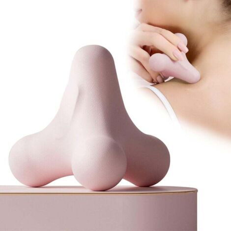 Massageball, Faszienball zur Selbstmassage von Rücken, Schultern, Nacken, Taille und Fußsohlen, manuelles Massagegerät zur Linderung von Muskelschmerzen (1/5)