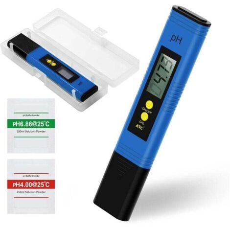 HEEPDD Hochpräzises PH-Messgerät – PVC, Messbereich 0,0–14,0 PH, ±0,01 Genauigkeit, Für Aquarium, Lebensmittel & Getränke