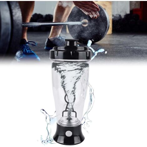 Elektrischer Protein-Shaker: 350 ml automatischer Mixbecher, elektrischer Mixer, Wasser-Shaker für cremige Getränke, Fitnessproteine, Kakao, Shakes, Milch, Kaffee