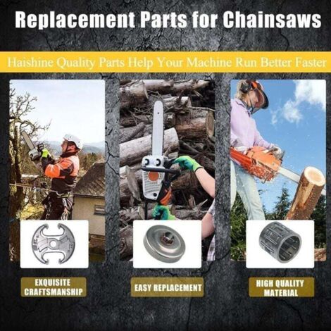 Auspuffdichtung Mit Schrauben Für Husqvarna 340–353 – Metall, Passend Für 346XP & Co.