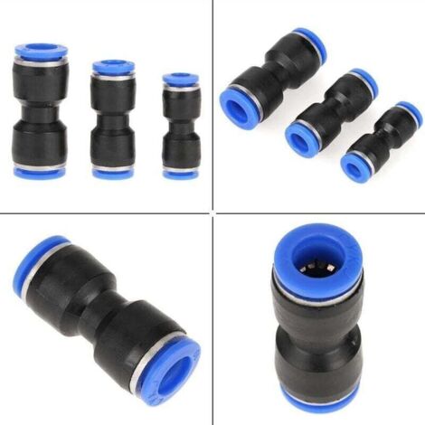 20 Stück Gerade Steckteile – Pneumatische Luft-Schnellkupplung Verbinder Für 6 Mm Rohr Von Uxcell