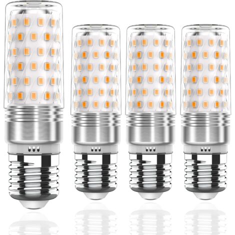 E27 LED-Lampe, Warmweiß 2700 K, 1400 Lumen – 4er-Pack, 14-W-LED-Lampe ersetzt 100–140 W, 220–240 V Wechselstrom, E27-Fassung, nicht dimmbar, flimmerfrei (1/5)
