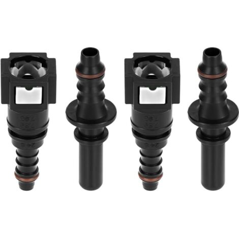 gerade Kraftstoffleitungsverbinder 7,89 mm auf 8 mm, Schnellverschluss-Nylonverbinder (1/5)