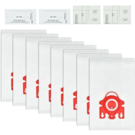 Miele HyClean F/J/M Staubsaugerbeutel – 10er-Pack für die HyClean 3D Efficiency Serie, kompatibel mit Miele 9917710