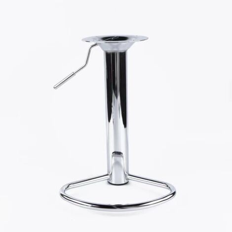 Accessoires de Tabouret de Bar Pivotant, Pièces de Rechange en Acier Durable, Moderne avec Poignée, Facile à Installer, Universel avec Repose-Pieds, Trou de vis 8x8cm (1/4)