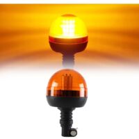 40-LED-Drehscheinwerfer in Bernstein für Landmaschinen, Gabelstapler, Traktoren, Lkw, Pkw, Traktorbeleuchtung, 12-24V Stromversorgung