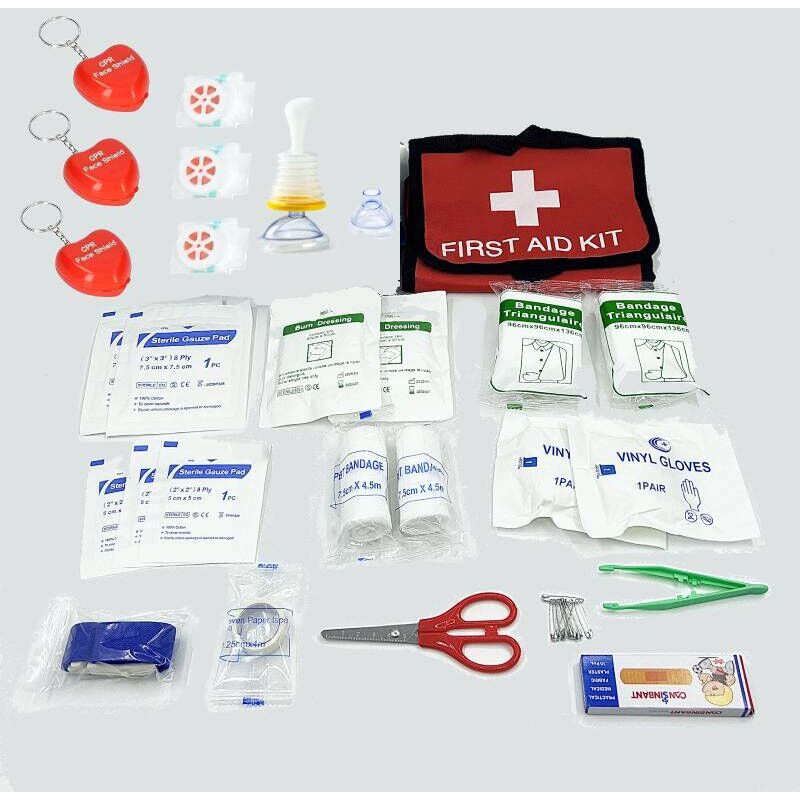 Kit di Pronto Soccorso 420 pezzi Borsa di Pronto Soccorso di Emergenza Borsa in Nylon 600D, Forniture Mediche di Emergenza per Casa, Auto, Barca, Ufficio, Viaggi, Campeggio, Camion, Sport | IT