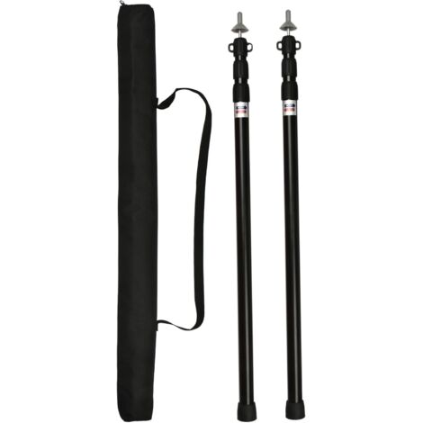 Palo per tenda da campeggio, pali di supporto per tenda in lega di alluminio da 230 cm di spessore, tenda da spiaggia, tenda da campeggio, escursionismo (1/5)
