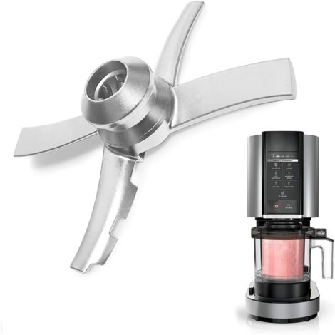 Lama di ricambio in acciaio inossidabile compatibile con le gelatiere Ninja Creami serie NC300, parti di miscelazione per accessori per gelato Ninja NC299AMZ, NC301, CN305A, CN301CO