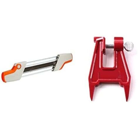 56057504303 Portalima 2 in 1 per catena motosega 3/8" P Ø 4,0 mm e morsetto motosega Oregon 26368A