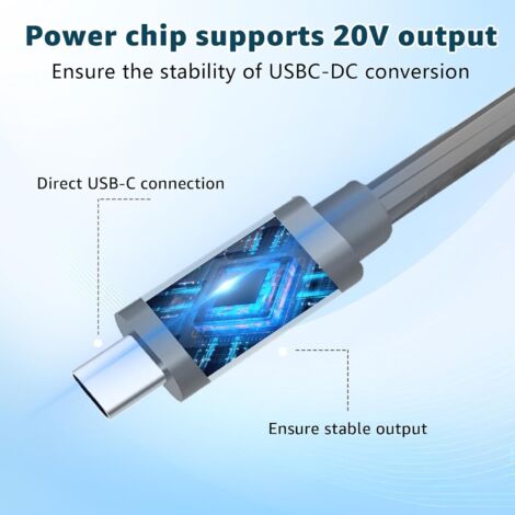 Cavo Di Alimentazione Starlink Mini – Da USB-C A DC (5,5x2,1 Mm) – 100W, Lunghezza 3 Metri – Per Alimentare Starlink Mini In Viaggio