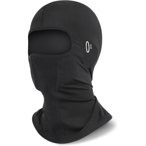 Maschera solare traspirante da 1 pezzo, fodera per casco in seta ghiacciata, maschera solare per esterni, fascia elastica per ciclismo, adatta per sport all'aria aperta