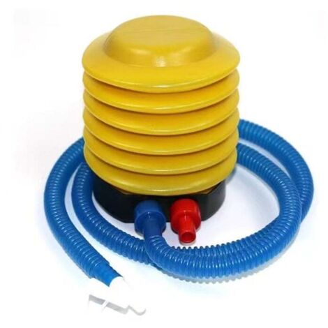 Pompa a palloncino a 2 vie, doppia azione, pompa a palloncino, gonfiatore manuale per palloncini, palloncini, palle da yoga, galleggianti per piscina, gonfiabili per nuotare