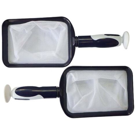 Skimmer portatile brevettato per la pulizia di spa, vasche idromassaggio, acqua fredda e piccole piscine - Leggero e resistente con potente ventosa - Pulisce il filtro (1/5)