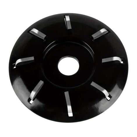 Disco per intaglio del legno, raschietto a sei denti per la lavorazione del legno, smerigliatrice a disco per legno, mola a disco per intaglio del legno, utensile per fresatura elettrica a 8 denti, di