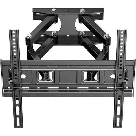 Supporto a parete per schermi piatti/curvi da 32-80 pollici, LED, LCD, OLED, inclinazione e rotazione, braccio articolato, VESA max. 400 x 400 mm, capacità di carico max. 35 kg