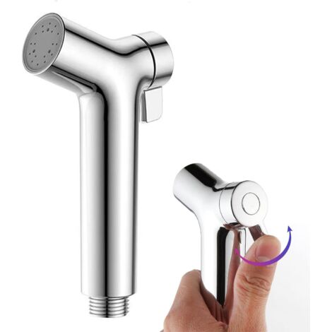 Spruzzatore per bidet portatile regolabile per WC per l'igiene personale e la pulizia