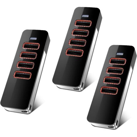 Telecomando Cancello, Pacco da 3 Universale Telecomando Garage 868MHz 4 Canali, telecomando per Sommer-868.80-868.95 MHz (Comprend 3 batteries supplémentaires)