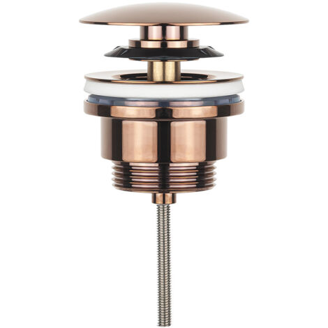 Piletta universale per lavabo CLICK-CLACK REA GOLD - Oro rosa