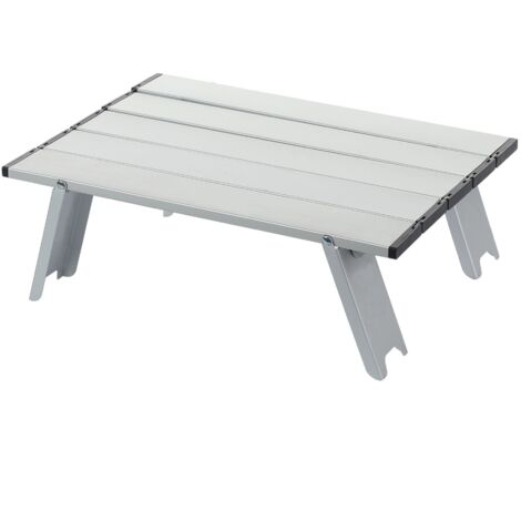 Tavolo pieghevole in lega di alluminio di alta qualità, tavolo da campeggio leggero, tavolo da giardino portatile in lega di alluminio, tavolo pieghevole multifunzionale per picnic, campeggio, giardin (1/4)