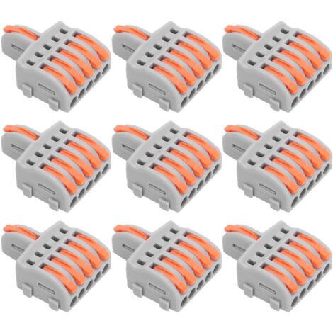 Lonrtesw Distributore Audio A 5 Canali, Mixer Audio Stereo, 1 Ingresso 5 Uscite, Splitter Per Amplificatore Di Potenza Audio, Resistente, Facile