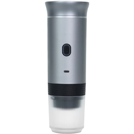 Macchina per caffè portatile da viaggio, macchina per caffè a batteria, macchina per caffè espresso monodose per campeggio, auto, camper, escursionismo, ufficio, articoli essenziali per la cucina, sen