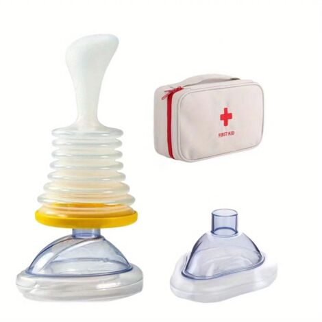 Dispositivo di soccorso anti-strangolamento per adulti e bambini, kit di pronto soccorso portatile, dispositivo anti-strangolamento di emergenza, strumento di pronto soccorso anti-strangolamento