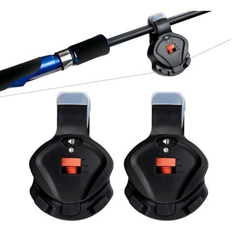 Alarme De Pêche Canne Sonore LED Lumière Alerte Détecteur Morsure De