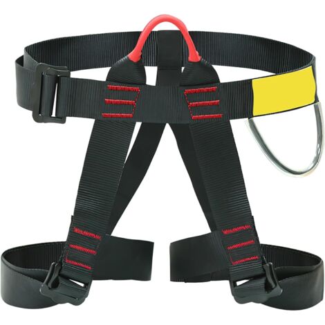 Imbragature da arrampicata: imbracatura fissa, imbracatura anticaduta per vigili del fuoco e alpinismo, mezza imbracatura. Attrezzatura da arrampicata per uomo e donna.