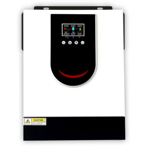 Inverter di potenza, inverter solare ibrido da 1000 W e 1500 W con regolatore di carica MPPT da 40 A max, versatile