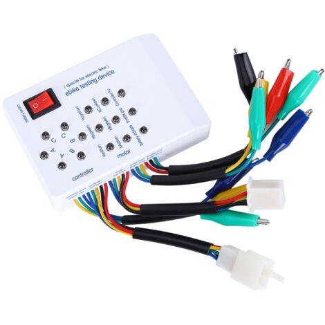 Tester per motori brushless, rilevatore per veicoli elettrici, e-bike e scooter, dimensioni 115x80x26mm