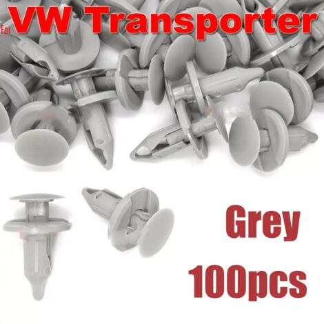 Abrazadera de placa extendida VW TRANSPORTER 100 gris T4 T5 T6 alfombrilla decorativa para autocaravana