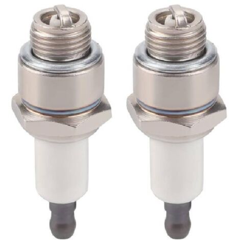 Paquete de 2 bujías RJ19LM para Briggs & Stratton 796112, 802592, 5095D Champion J19LM (1/5)