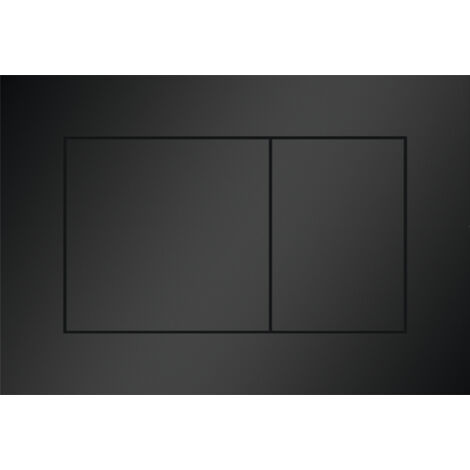 Para el panel de control dual táctil Tece TECEnow, negro (9.240.403)