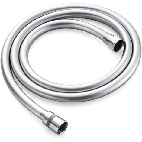 Manguera de ducha flexible anti-torsión 2,0 m, goma, color blanco