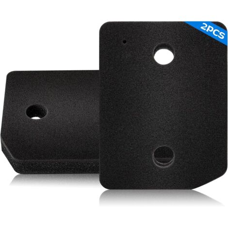 Filtro de base para secadora Miele T1 de 2 piezas, para filtro de secadora Miele 9164761, accesorio de repuesto de filtro de esponja