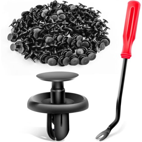100 piezas de fijación para carrocería Lexus Toyota, clips de guardabarros 90467 - 07201, piezas de repuesto, remaches de presión de nailon de alta calidad, fijaciones desmontables. (1/5)