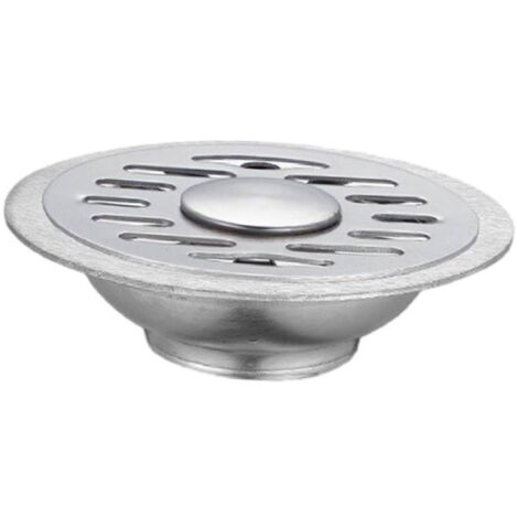 Tapa redonda para desagüe de suelo, salida de agua de piscina subterránea, filtro de ducha, conector de fregadero de cocina, 9,8 x 2,6 cm